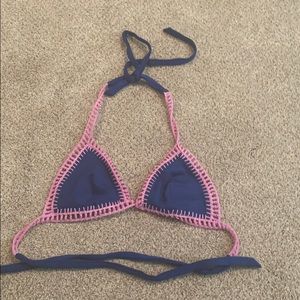 Trendy swim top
